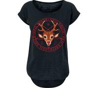 Steven Rhodes Hail Santa T-Shirt black XXL
