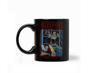Steven Rhodes He Sees You When You're Sleeping Black Mug Candle - Cinnamon & Clove | Size: Medium Steven Rhodes Black Medium