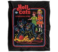 Steven Rhodes Hell Cats Silky Touch Super Soft Throw Blanket 152 X 127 Cm