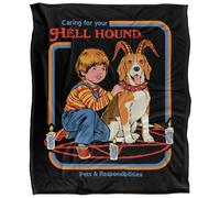 Steven Rhodes Hell Hound Silky Touch Super Soft Throw Blanket 152 X 127 Cm