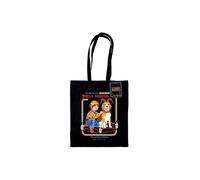 Steven Rhodes Hell Hound Tote Bag in Black Steven Rhodes Black One Size