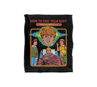 Steven Rhodes How To Exit Your Body Silky Touch Super Soft Throw Blanket 91 X 147 Cm
