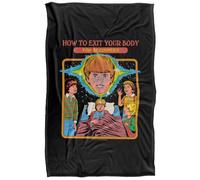 Steven Rhodes How To Exit Your Body Silky Touch Super Soft Throw Blanket 91 X 147 Cm