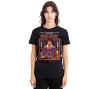 Steven Rhodes I Am Your God Now Ladies T Shirt, Black, Small