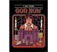 Steven Rhodes I Am Your God Now Print Steven Rhodes Multicolor