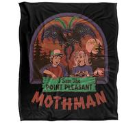 Steven Rhodes I Saw The Mothman Silky Touch Super Soft Throw Blanket | Size: Large Steven Rhodes Multicolor Large