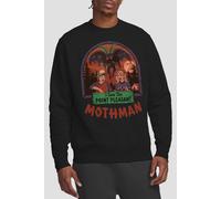 Steven Rhodes I Saw The Mothman Sweatshirt, Black | Size: XL Steven Rhodes Black XL