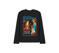 Steven Rhodes Kittys First Offering Long Sleeve T-Shirt, Black | Size: Small Steven Rhodes Black S