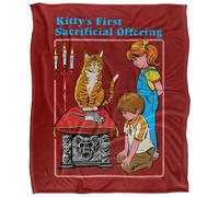 Steven Rhodes Kittys First Offering Silky Touch Super Soft Throw Blanket 152 X 127 Cm