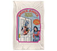Steven Rhodes Knock Knock Who'S There Silky Touch Super Soft Throw Blanket 91 X 147 Cm