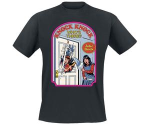 Steven Rhodes Knock Knock - Who's there? T-Shirt black M
