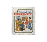 Steven Rhodes Learn About Electricity Silky Touch Super Soft Throw Blanket 152 X 127 Cm