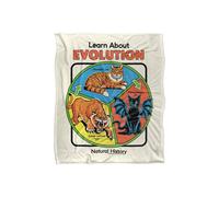 Steven Rhodes Learn About Evolution Silky Touch Super Soft Throw Blanket 152 X 127 Cm