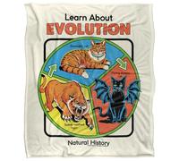 Steven Rhodes Learn About Evolution Silky Touch Super Soft Throw Blanket 152 X 127 Cm