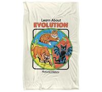 Steven Rhodes Learn About Evolution Silky Touch Super Soft Throw Blanket 91 X 147 Cm