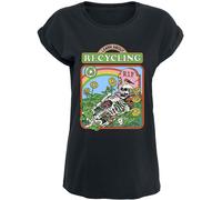 Steven Rhodes Learn About Recycling T-Shirt black L