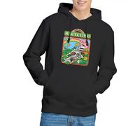 Steven Rhodes Learn About Recycling Unisex Hoodie, Black, Medium