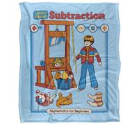 Steven Rhodes Learn About Subtraction Silky Touch Super Soft Throw Blanket 152 X 127 Cm
