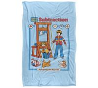 Steven Rhodes Learn About Subtraction Silky Touch Super Soft Throw Blanket 91 X 147 Cm