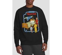 Steven Rhodes Lets Call The Exorcist Sweatshirt, Black | Size: Medium Steven Rhodes Black M
