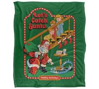 Steven Rhodes Let'S Catch Santa Silky Touch Super Soft Throw Blanket 152 X 127 Cm