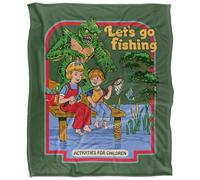 Steven Rhodes Let'S Go Fishing Silky Touch Super Soft Throw Blanket 152 X 127 Cm