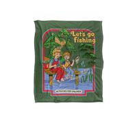 Steven Rhodes Let'S Go Fishing Silky Touch Super Soft Throw Blanket 91 X 147 Cm