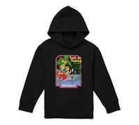 Steven Rhodes Let'S Go Fishing Youth Kids Boy Girls Pull-Over Hoodie, Black, 7-8
