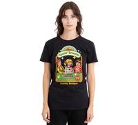 Steven Rhodes Let's Make Brownies Ladies T Shirt, Black, X-Large