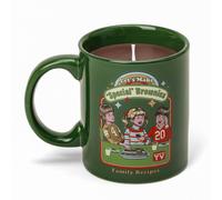Steven Rhodes Lets Make Special Brownies Green Mug Candle with Brownie Scent | Size: Medium Steven Rhodes Green Medium