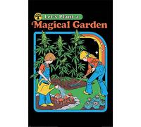 Steven Rhodes Let's Plant A Magical Garden Poster