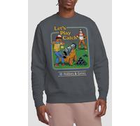 Steven Rhodes Steven Rhodes LetS Play Catch Sweatshirt Charcoa M Grey