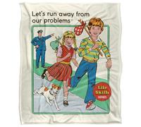 Steven Rhodes Let'S Run Away Silky Touch Super Soft Throw Blanket 152 X 127 Cm