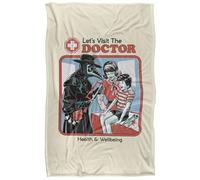 Steven Rhodes Let'S Visit The Doctor Silky Touch Super Soft Throw Blanket 91 X 147 Cm