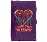 Steven Rhodes Love You To Death Silky Touch Super Soft Throw Blanket 91 X 147 Cm