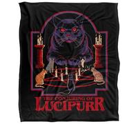 Steven Rhodes Lucipurr Silky Touch Super Soft Throw Blanket 152 X 127 Cm