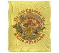 Steven Rhodes Magic Mushroom Silky Touch Super Soft Throw Blanket 152 X 127 Cm
