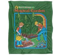 Steven Rhodes Magical Garden Silky Touch Super Soft Throw Blanket 152 X 127 Cm