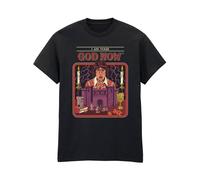 Steven Rhodes Men's I Am Your God Now T-Shirt in Black | Size: Large Steven Rhodes Black L