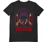 Steven Rhodes Men's Lucipurr T-Shirt in Black | Size: 2XL Steven Rhodes Black 2XL