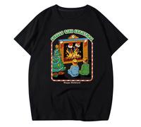 Steven Rhodes Men's Smells Like Christmas T-Shirt in Black | Size: Small Steven Rhodes Black S