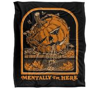 Steven Rhodes Mentally I'M Here Silky Touch Super Soft Throw Blanket 152 X 127 Cm