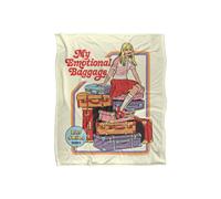 Steven Rhodes My Emotional Baggage Silky Touch Super Soft Throw Blanket 152 X 127 Cm