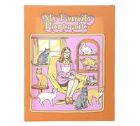 Steven Rhodes My Family Portrait Canvas Plaque Steven Rhodes Multicolor
