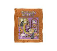 Steven Rhodes My Family Portrait Silky Touch Super Soft Throw Blanket 91 X 147 Cm