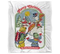 Steven Rhodes My First Flamethrower Silky Touch Super Soft Throw Blanket 152 X 127 Cm