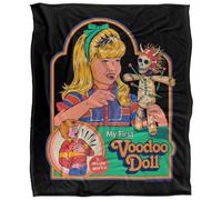Steven Rhodes My First Voodoo Doll Silky Touch Super Soft Throw Blanket 152 X 127 Cm