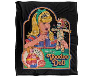 Steven Rhodes My First Voodoo Doll Silky Touch Super Soft Throw Blanket 152 X 127 Cm