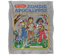 Steven Rhodes My First Zombie Apocalypse Silky Touch Super Soft Throw Blanket 152 X 127 Cm