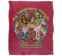 Steven Rhodes My Imaginary Friends Silky Touch Super Soft Throw Blanket 152 X 127 Cm